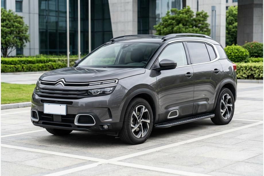 Citroen C5 Aircross 2017–2025 Bočné nášľapy Bosphore Black (2 ks, hliník) Fotografia 1