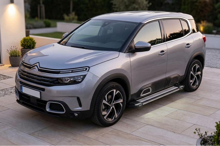 Citroen C5 Aircross 2017–2025 Bočné nášľapy Rainbow (2 ks, hliník) Image