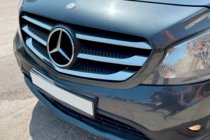 Mercedes Citan 2013–2021 Lišty na mriežku (5 ks, nerez) OmsaLine - talianska nehrdzavejuca ocel fotografia 3