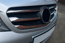 Mercedes Citan 2013–2021 Lišty na mriežku (5 ks, nerez) OmsaLine - talianska nehrdzavejuca ocel fotografia 6