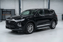 Hyundai Santa Fe 4 2018–2023 Bočné nášľapy Allmond Grey (2 ks, hliník) fotografia 1