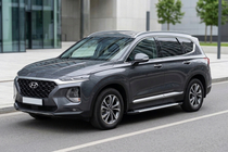 Hyundai Santa Fe 4 2018–2023 Bočné nášľapy Line (2 ks, hliník) fotografia 1