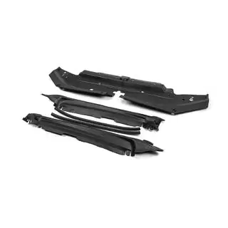 Plastové kryty pod kapotou (sada, 2017+) Toyota Land Cruiser Prado 150 2009–2023 fotografia 2
