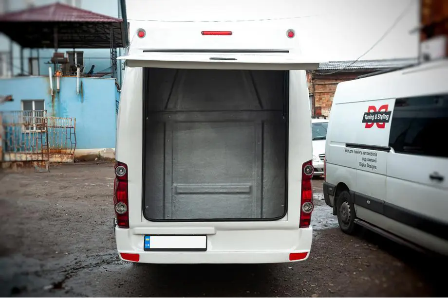 Volkswagen Crafter 2006–2016 Prídavný nosič batožiny (na lakovanie) Fotografia 6