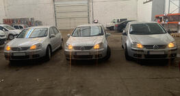 Volkswagen Touran 2003–2010 Spodná zimná mriežka, 2003-2006) Lesklá fotografia 6