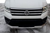 Volkswagen Crafter 2016– Predný ochranný rám ST085 (nerez) fotografia 1