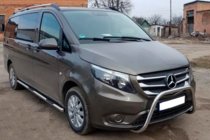 Mercedes Vito/V-trieda W447 2014– Predný ochranný rám WT006 (nerez) fotografia 1