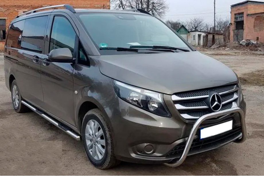 Mercedes Vito/V-trieda W447 2014– Predný ochranný rám WT006 (nerez) Image