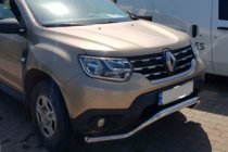 Dacia Duster 2018–2024 Predný ochranný rám WT008 (nerez) fotografia 3