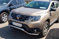 Dacia Duster 2018–2024 Predný ochranný rám WT008 (nerez) fotografia 7