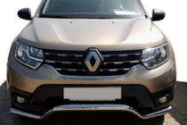 Renault Duster 2018–2024 Predný ochranný rám WT008 (nerez) fotografia 1