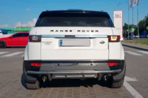 Range Rover Evoque 2012–2018 Zadný ochranný oblúk AK005-1 (nerez) fotografia 2