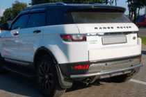 Range Rover Evoque 2012–2018 Zadný ochranný oblúk AK005-1 (nerez) fotografia 1