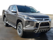 Mitsubishi L200 2015–2024 Nerezový predný ochranný rám WT003-Special (nerez) fotografia 1