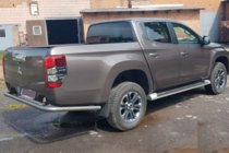 Mitsubishi L200 2015–2024 Zadný ochranný rám AK005 (nerez) fotografia 4