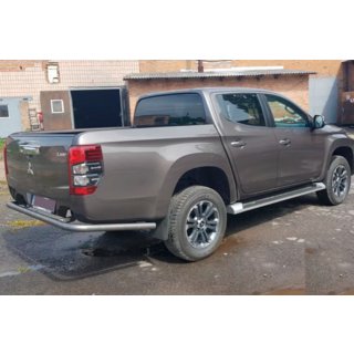 Zadný ochranný rám AK005 (nerez) Mitsubishi L200 2015–2024 fotografia 4