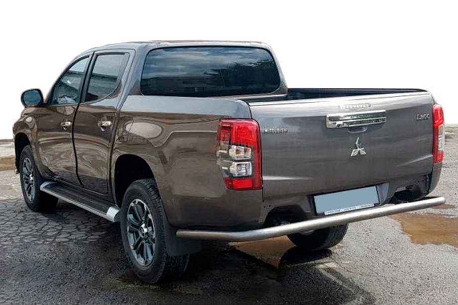 Mitsubishi L200 2015–2024 Zadný ochranný rám AK005 (nerez) Image