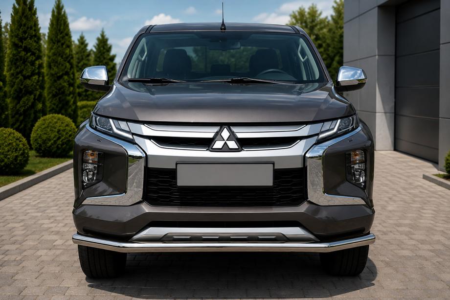 Fiat Fullback 2016– Predný ochranný rám ST008 (nerez) Image