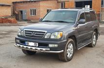 Lexus LX470 1998–2007 Predný ochranný rám ST015 (nerez) fotografia 6