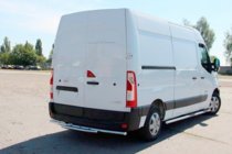 Renault Master 2011–2023 Zadný ochranný rám AK008 (nerez) fotografia 4