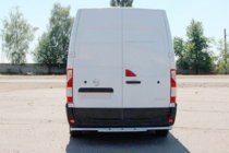 Renault Master 2011–2023 Zadný ochranný rám AK008 (nerez) fotografia 2