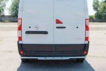 Renault Master 2011–2023 Zadný ochranný rám AK008 (nerez) fotografia 3