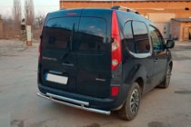 Mercedes Citan 2013–2021 Zadný ochranný rám AK002-2 (nerez) fotografia 3