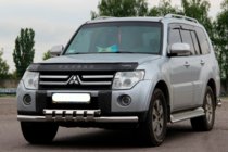 Mitsubishi Pajero Wagon IV 2006–2021 Predný ochranný rám ST015-13 (nerez) fotografia 3