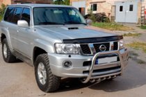 Nissan Patrol Y61 1997–2011 Kengurín QT007 (nerezová oceľ) fotografia 3