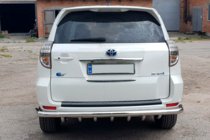 Toyota Rav 4 2006–2013 Zadný ochranný rám AK005-15 (len pre EV, 2 ks, nerez) fotografia 4