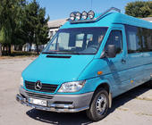 Mercedes Sprinter W901/902/903/904/905 1995–2006 Predný ochranný rám ST015-2 (nerez) 2000–2006 fotografia 3