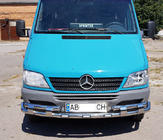 Mercedes Sprinter W901/902/903/904/905 1995–2006 Predný ochranný rám ST015-2 (nerez) 2000–2006 fotografia 5