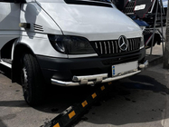 Mercedes Sprinter W901/902/903/904/905 1995–2006 Predný ochranný rám ST015-2 (nerez) 2000–2006 fotografia 9