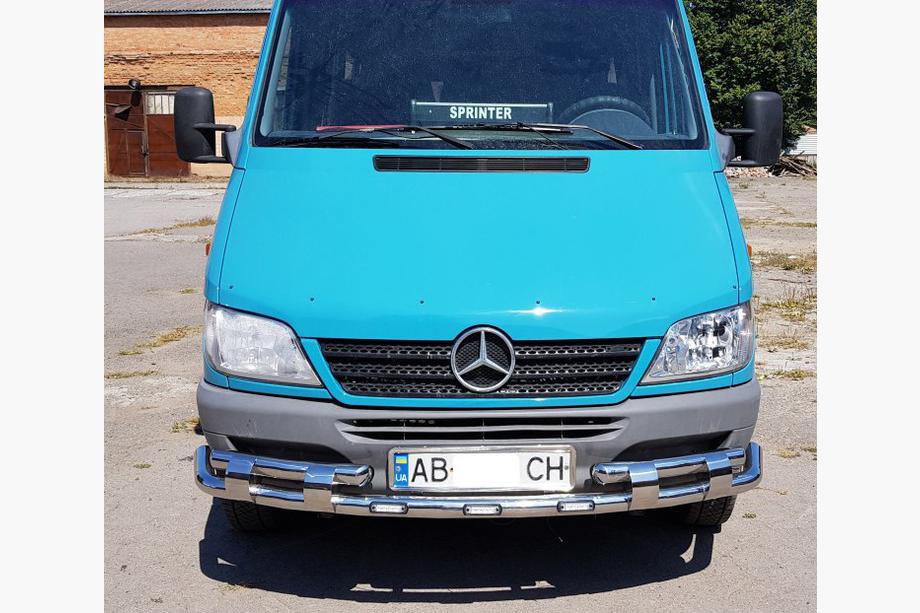 Mercedes Sprinter W901/902/903/904/905 1995–2006 Predný ochranný rám ST015-2 (nerez) 1995–2000 Fotografia 5