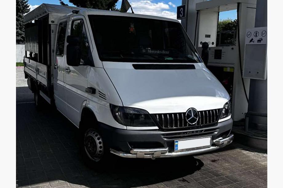 Mercedes Sprinter W901/902/903/904/905 1995–2006 Predný ochranný rám ST015-2 (nerez) 1995–2000 Fotografia 7
