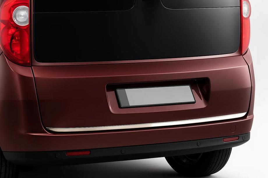 Opel Combo 2012–2018 Nerezová ochranná lišta hrany veka kufra Image