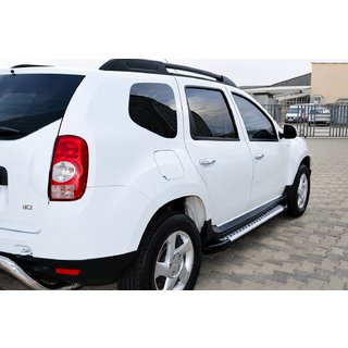 Bočné nášľapy typu X5 (2 ks, hliníkový profil) Dacia Duster 2008–2018 fotografia 1