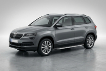 Skoda Karoq 2018– Bočné prahy Maya V1 (2 ks, hliník) fotografia 1