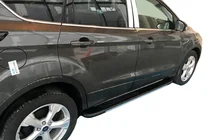 Skoda Karoq 2018– Bočné nášľapy Bosphorus Grey (2 ks, hliník) fotografia 1