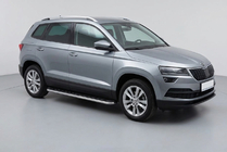 Skoda Karoq 2018– Bočné nášľapy Maydos V1 (2 ks, hliník / nerez) fotografia 1