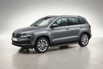 Skoda Karoq 2018– Bočné nášľapy Allmond Black (2 ks, hliník) fotografia 1