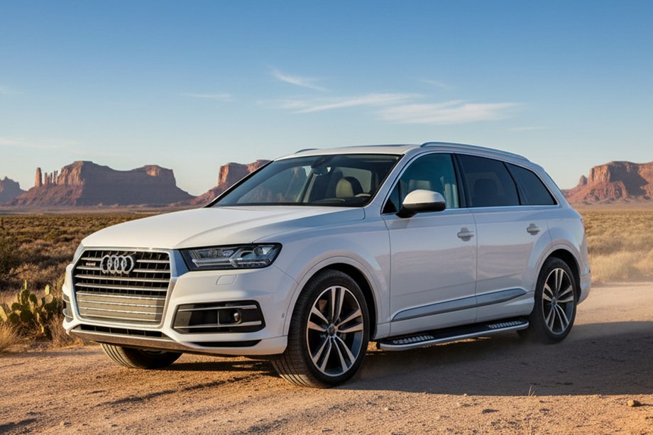 Audi Q7 2015–2026 Bočné nášľapy Tayga V2 (2 ks, hliník) Image