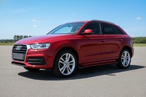 Audi Q3 2011–2019 Bočné prahy Maya Red (2 ks., hliník) fotografia 1