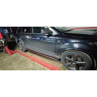 Bočné prahy Maya Red (2 ks., hliník) Audi Q7 2005–2015 fotografia 4