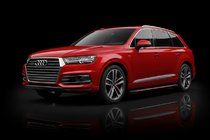 Audi Q7 2015–2026 Bočné prahy Maya Red (2 ks., hliník) fotografia 1