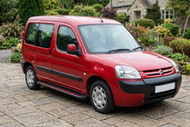 Citroen Berlingo 1996–2008 Bočné prahy Maya Red (2 ks., hliník) fotografia 1