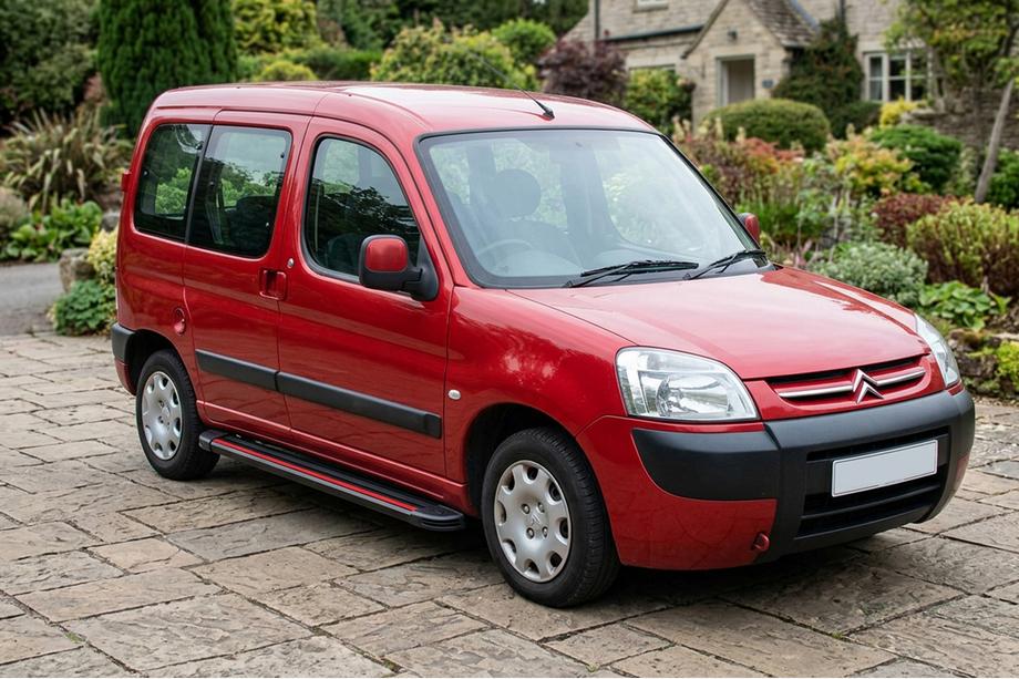 Citroen Berlingo 1996–2008 Bočné prahy Maya Red (2 ks., hliník) Image