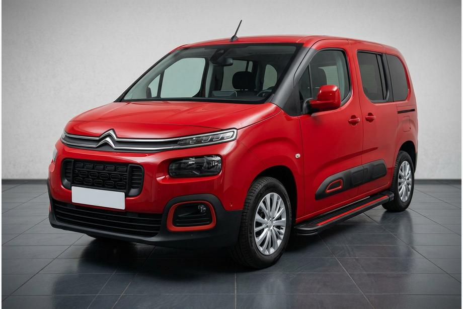 Citroen Berlingo/Multispace 2018– Bočné prahy Maya Red (2 ks., hliník) Image