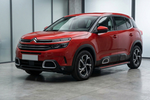 Citroen C5 Aircross 2017–2025 Bočné prahy Maya Red (2 ks., hliník) fotografia 1