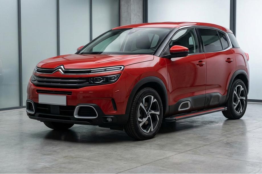 Citroen C5 Aircross 2017–2025 Bočné prahy Maya Red (2 ks., hliník) Image